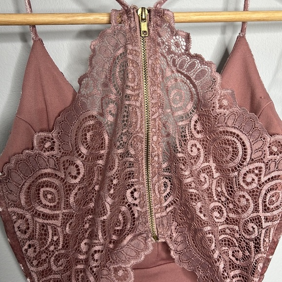 G by guess velvet mini dress in mauve women’s size XS - Picture 8 of 8